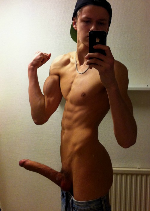 teenboy shows his hard dick on the internet